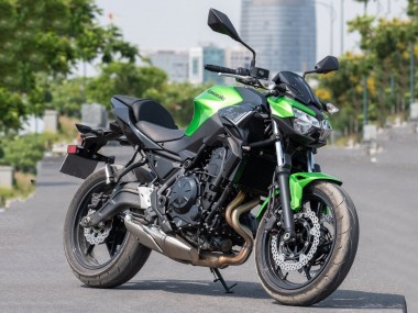2020-2023 Kawasaki Ninja Z650 Motorcycle Fairings - Green Black