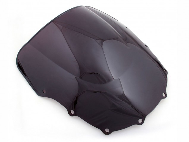 1993-2007 Kawasaki ZZR400 Motorcycle Fairings - Red Black Flame