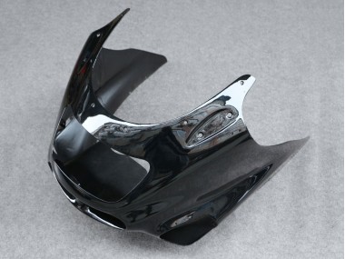 1993-2003 Kawasaki ZZR1100 Motorcycle Fairing - Glossy Black
