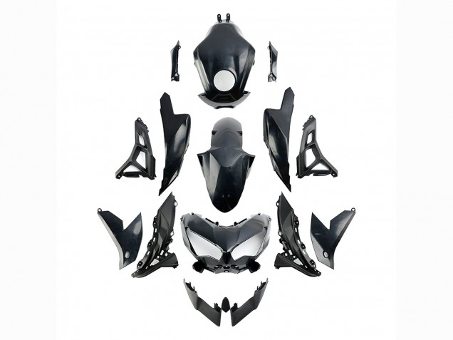 2022-2025 Kawasaki Versys 650 Motorcycle Fairings - Glossy Black