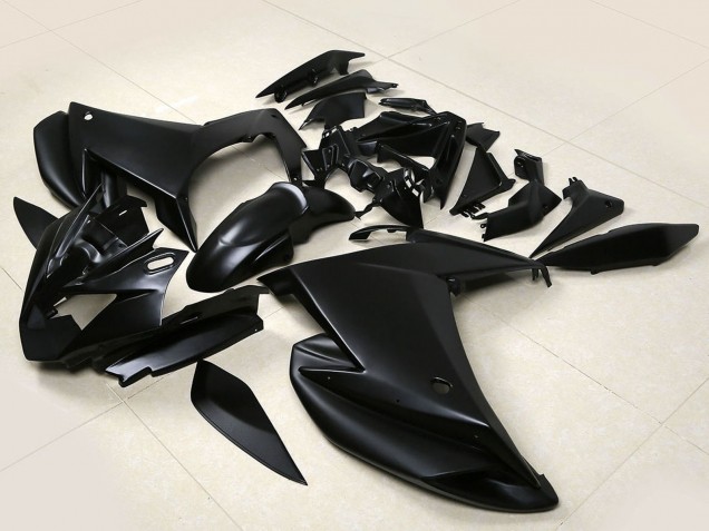 2009-2015 Yamaha FZ6R Motorcycle Fairings - Matte Black