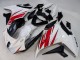 2009-2015 Yamaha FZ6R Motorcycle Fairings - White Red Black