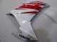 2009-2015 Yamaha FZ6R Motorcycle Fairings - White Red Black