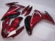 2009-2015 Yamaha FZ6R Motorcycle Fairings - Red White Black