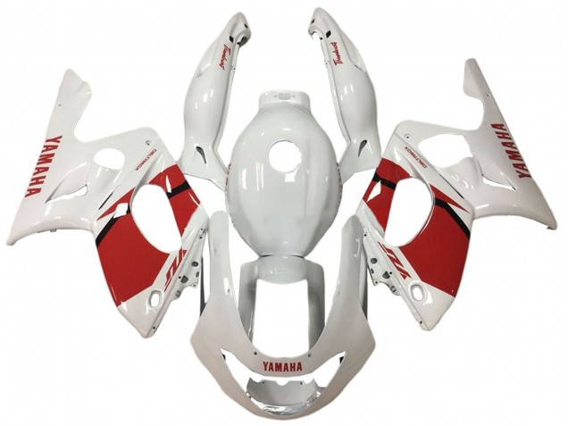 1996-2007 Yamaha YZF600R Thundercat Motorcycle Fairings - White Red