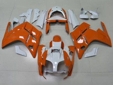 2001-2006 Yamaha FJR1300 Motorcycle Fairings - Orange White