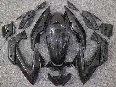 2009-2012 Yamaha XJ6 Motorcycle Fairings - Black Carbon Fiber