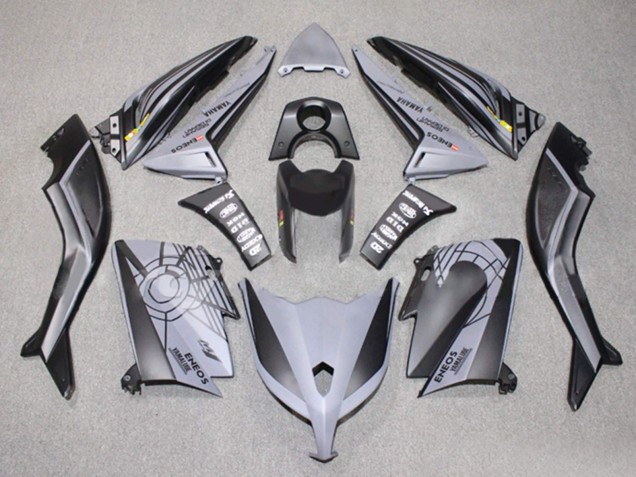 2012-2014 Yamaha TMAX530 Motorcycle Fairings - Matte Black Grey ENEOS Yamalube