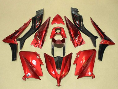 2012-2014 Yamaha TMAX530 Motorcycle Fairings - Red