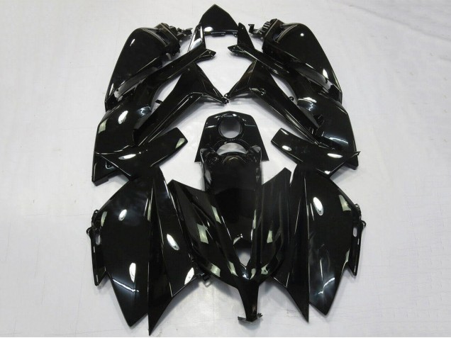 2012-2014 Yamaha TMAX530 Motorcycle Fairings - Glossy Black
