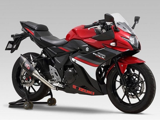 2017-2020 Suzuki GSX250R Motorcycle Fairings - Red White Black