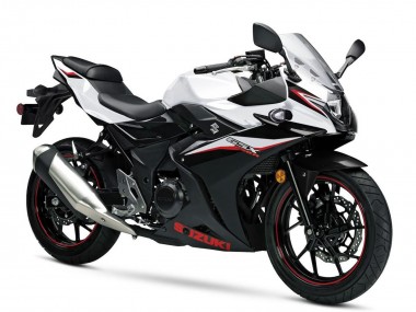 2017-2020 Suzuki GSX250R Motorcycle Fairing - White Black