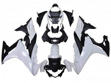 2017-2020 Suzuki GSX250R Bike Fairings - White Black