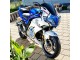 2003-2013 Suzuki SV650 Motorcycle Fairings - White Blue Lucky Strike Motul