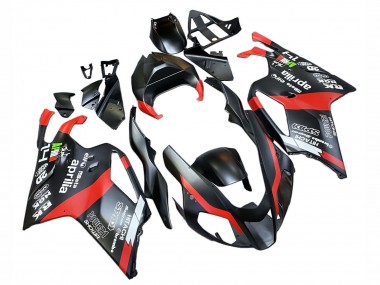 2003-2006 Aprilia RSV1000 Motorcycle Fairings - Black Red