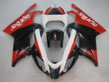 2003-2006 Aprilia RSV1000 Motorcycle Fairings - Red Black White