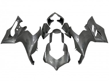 2020-2024 Ducati Panigale V2 Motorcycle Fairings - Black Carbon Fiber Style