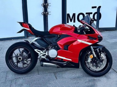 2020-2024 Ducati Panigale V2 Motorcycle Fairings - Red White
