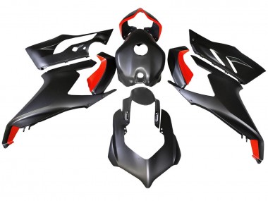 2020-2024 Ducati Panigale V2 Motorcycle Fairing Kits - Red Matte Black