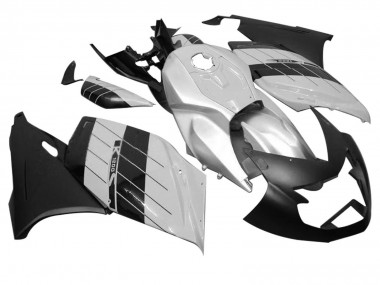 2005-2010 BMW K1200S Motorcycle Fairings - Silver Matte Black