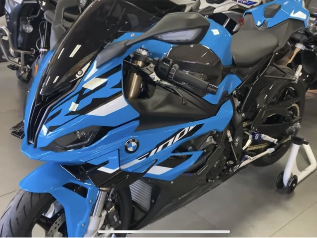 2023-2024 BMW S1000RR Motorcycle Fairings - Blue Black
