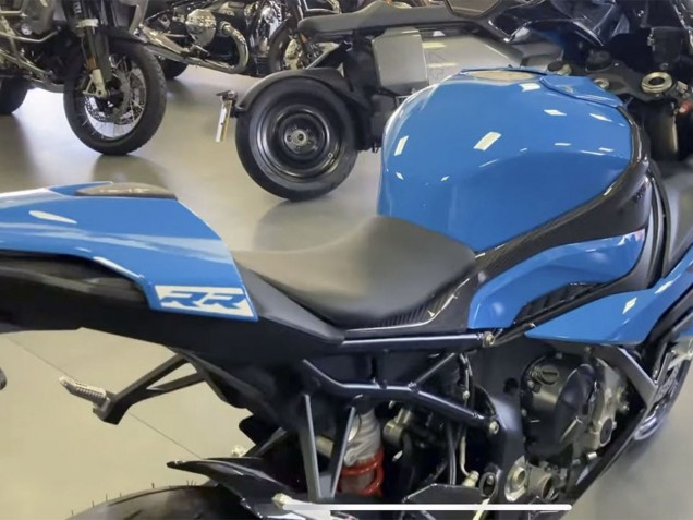 2023-2024 BMW S1000RR Motorcycle Fairings - Blue Black