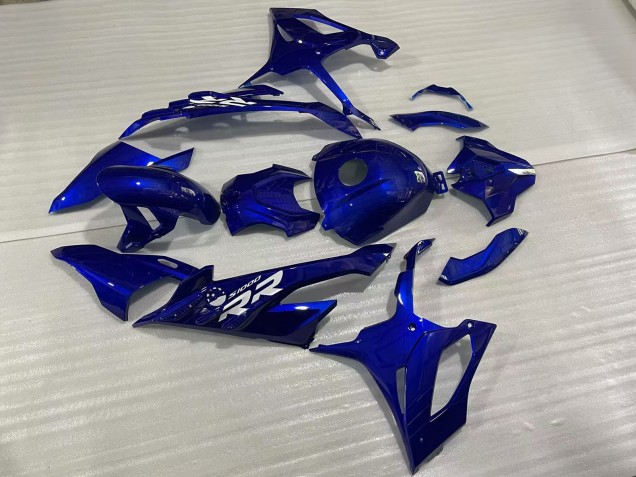 2023-2024 BMW S1000RR Motorcycle Fairings - Glossy Dark Blue