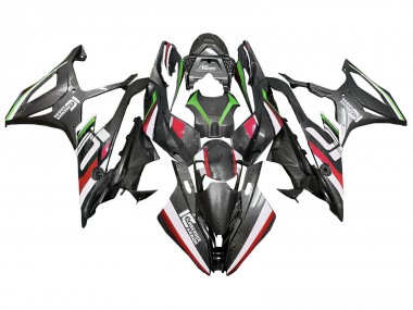 2019-2022 BMW S1000RR Motorcycle Fairings - Black Red Green Carbon Fiber