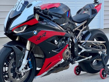 2019-2022 BMW S1000RR Motorcycle Fairings - Black Red White