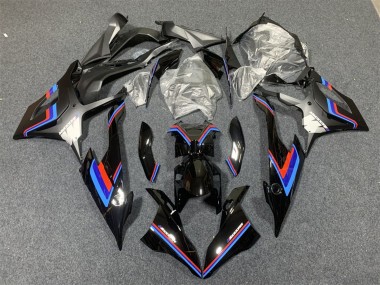 2019-2022 BMW S1000RR Motorcycle Fairing - Black Blue Red