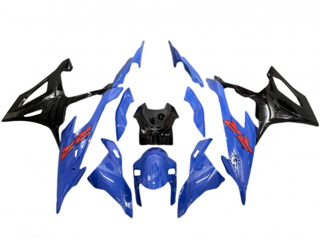 2019-2022 BMW S1000RR Motorcycle Fairing - Blue Black