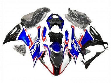 2019-2022 BMW S1000RR Motorcycle Fairings - Blue Red White Black