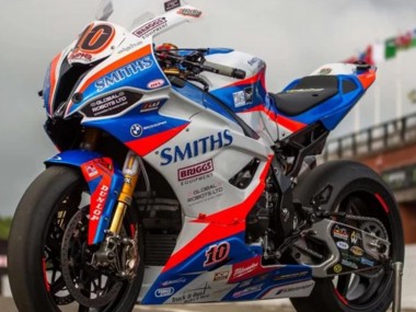 2019-2022 BMW S1000RR Motorcycle Fairings - Blue Red White Smiths