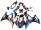 2019-2022 BMW S1000RR Motorcycle Fairing - White Blue Red Black