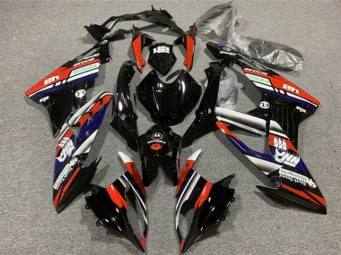 2017-2018 BMW S1000RR Motorcycle Fairings - Red Blue Glossy Black