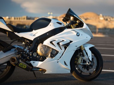2017-2018 BMW S1000RR Motorcycle Fairings - Glossy White