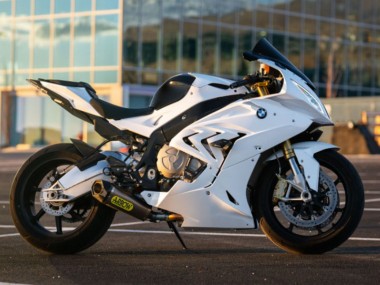 2017-2018 BMW S1000RR Motorcycle Fairings - Glossy White