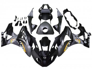 2015-2016 BMW S1000RR Motorcycle Fairings - Matte Black Shark