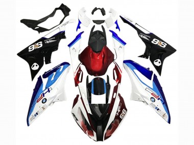 2015-2016 BMW S1000RR Motorcycle Fairing Kits - White Red Blue Black