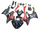 2015-2016 BMW S1000RR Motorcycle Fairings - Matte Black Red