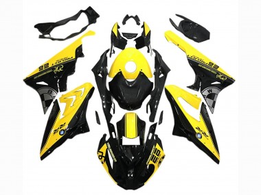 2015-2016 BMW S1000RR Motorcycle Fairings - Yellow Black