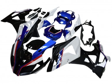 2009-2014 BMW S1000RR Motorcycle Fairing - White Red Blue Black