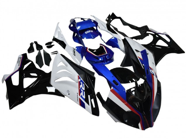 2009-2014 BMW S1000RR Motorcycle Fairing - White Red Blue Black