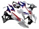 2009-2014 BMW S1000RR Abs Fairings - White Red Blue Glossy Black