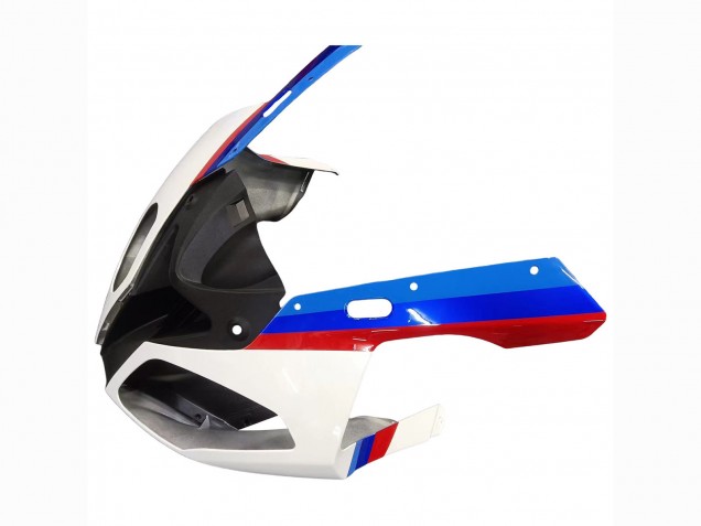2009-2014 BMW S1000RR Full Motorcycle Fairings - White Red Blue Glossy Black