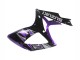 2006-2007 Suzuki GSXR 600 / GSXR 750 Motorcycle Fairing Kits - Purple Glossy Black