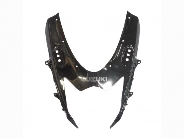 2011-2024 Suzuki GSXR 600 / GSXR 750 Motorcycle Fairings - Matte Black Glossy Black White Decal