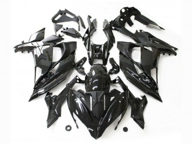 2017-2019 Kawasaki Ninja 650 EX650 Motorcycle Fairings - Glossy Black