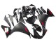 2009-2011 Yamaha YZF 1000 R1 Motorcycle Fairing - Matte Black Red Decal