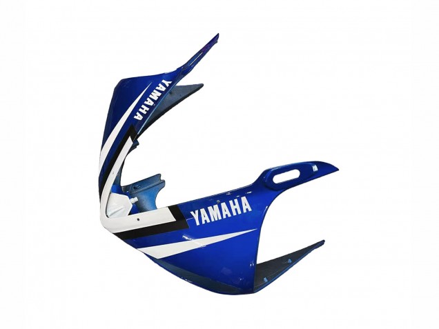 2003-2004 Yamaha YZF R6 Motorcycle Fairings - Blue White Glossy Black Yamalube